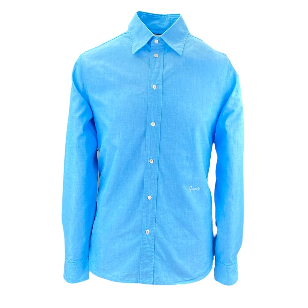 GUCCI Boxy Shirt With GUCCI Emblem Stiching